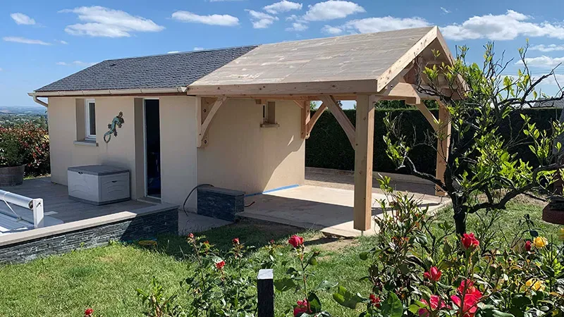 Terrasse bois sur mesure à Tauriac-de-Naucelle